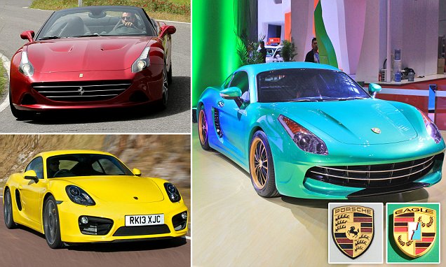 Suzhou Eagle Carrie, Mobil Sport Car China Dituding Tiru Ferrari dan Porsche
